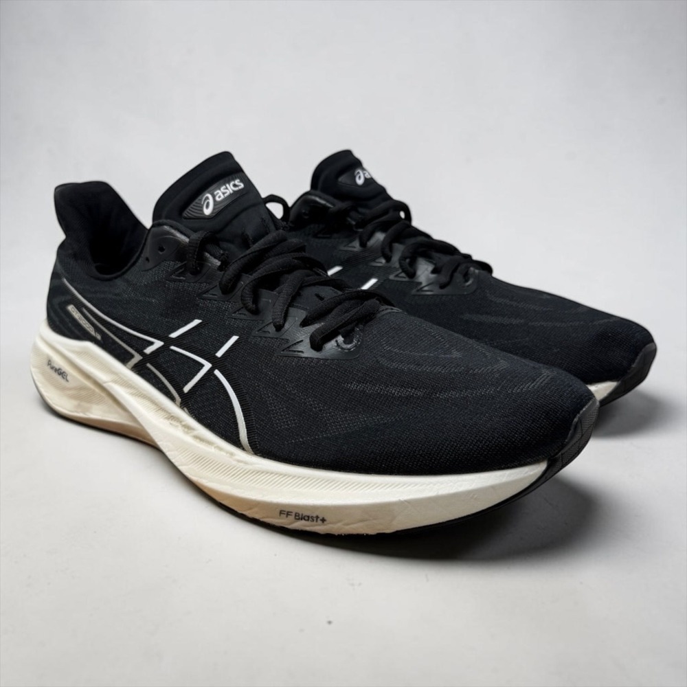ASICS GT-2000 12 Mens Size 13 Black White Stability Running Shoes 1011B861